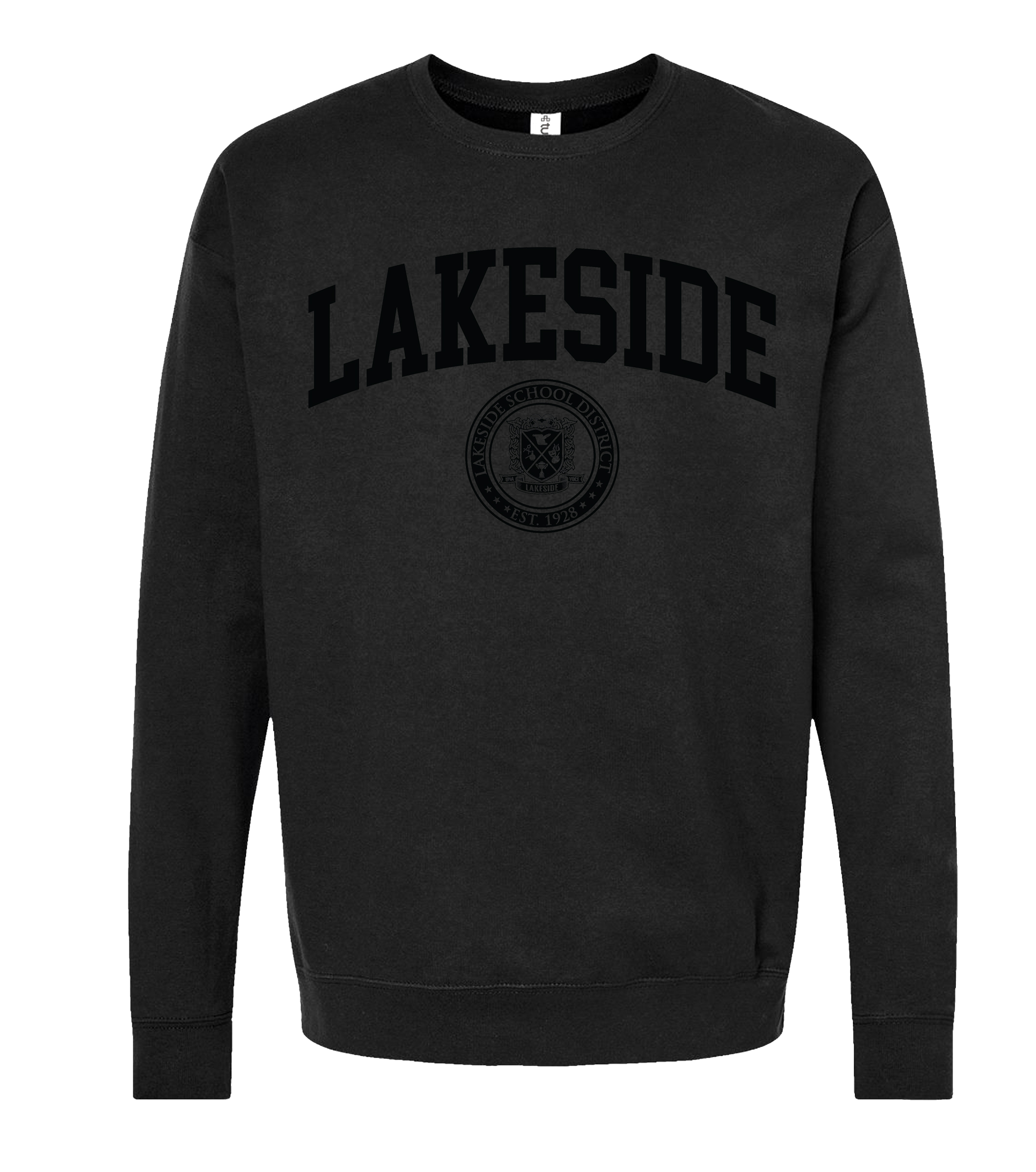 Black Crewneck Sweatshirt – Lakeside Merch