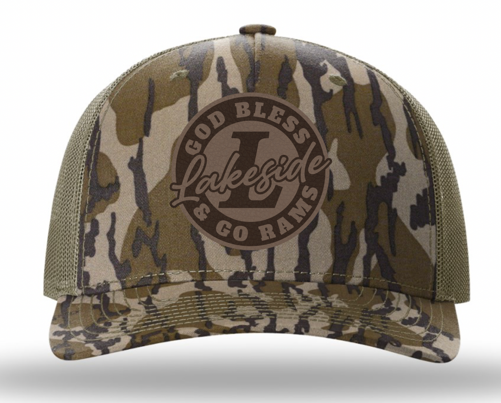 Richardson 112 Mossy Oak Bottomlands Patch Hat