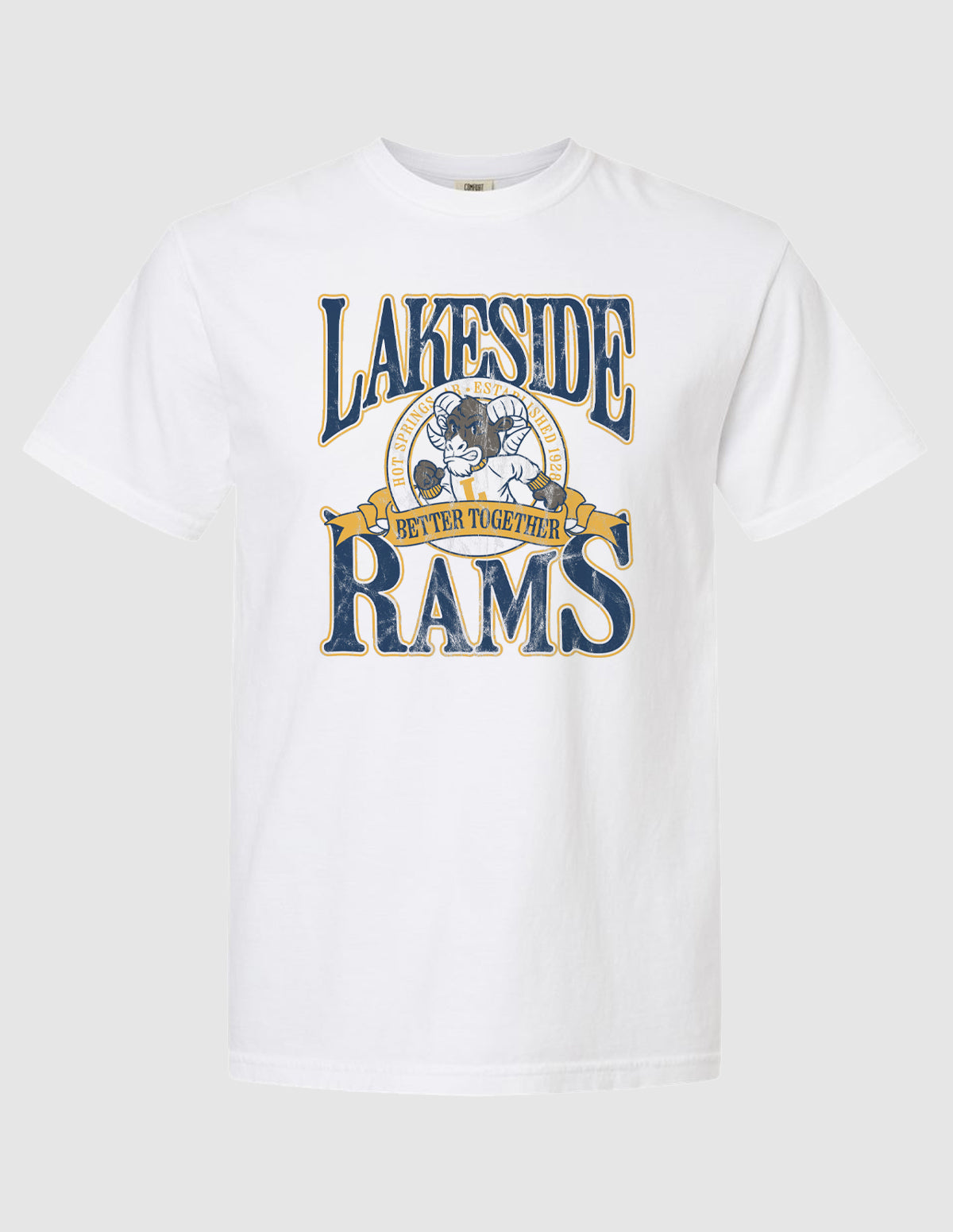 Cartoon Ram Comfort Colors Tee