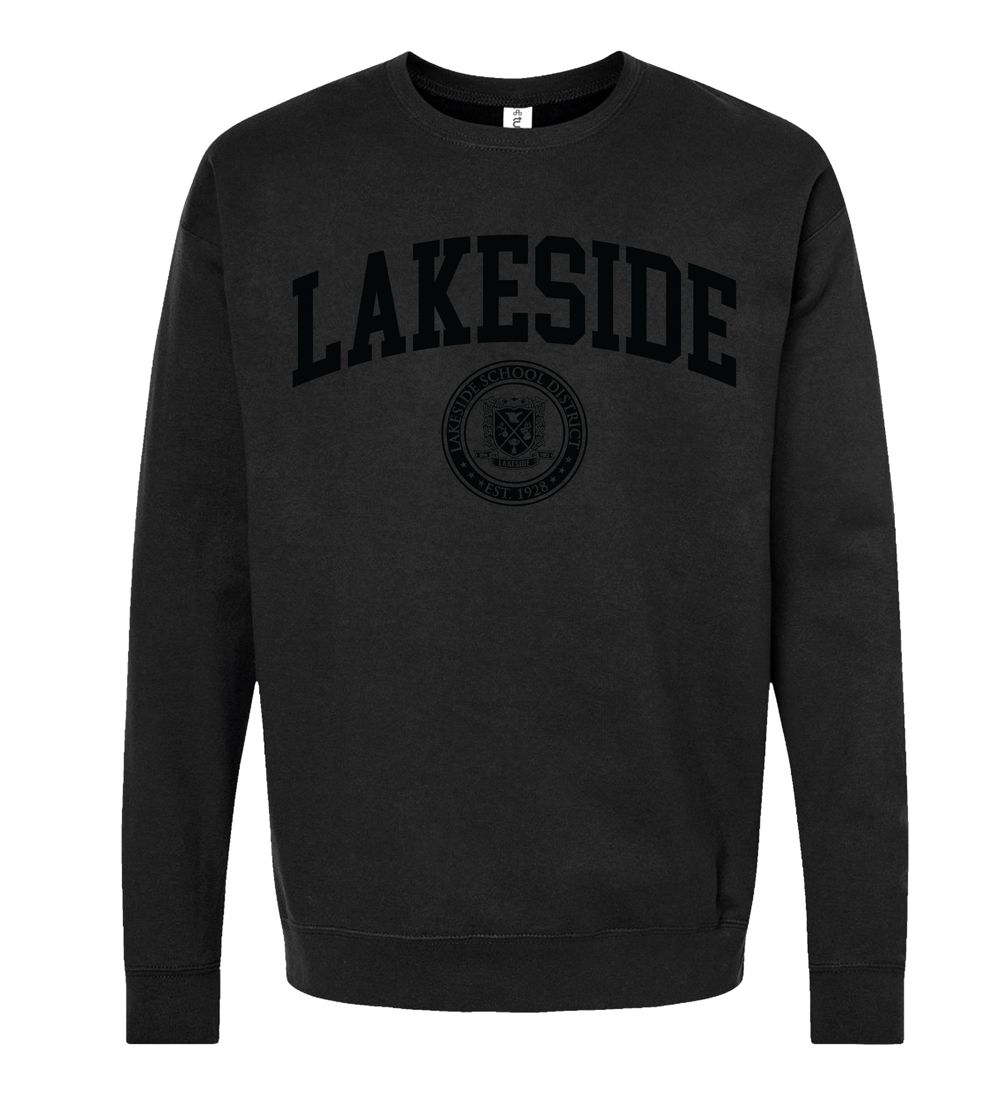 スウェット CTLS LOGO USUAL CREWNECK BLACK Black Crewneck Sweatshirt – Lakeside Merch